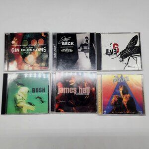 Classic Rock CDs: Gin Blossoms Jeff Beck Eve 6 Bush James Hall The Police